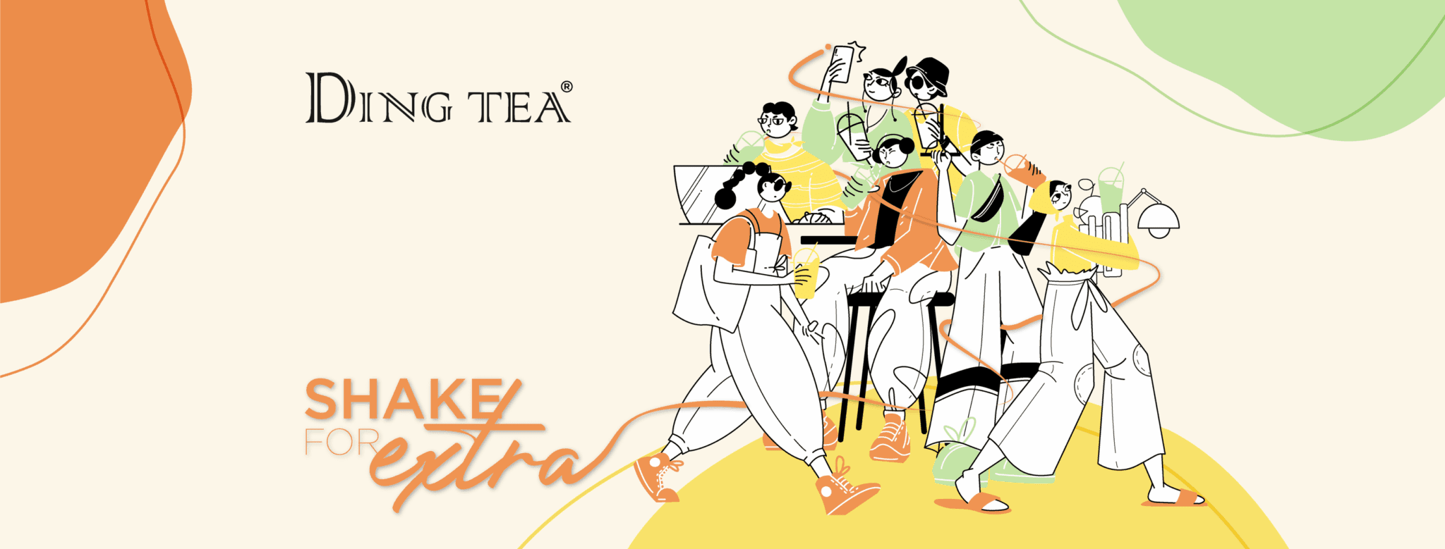 Ding Tea Voucher Combo 70K/ 2 ly Best Seller cỡ M